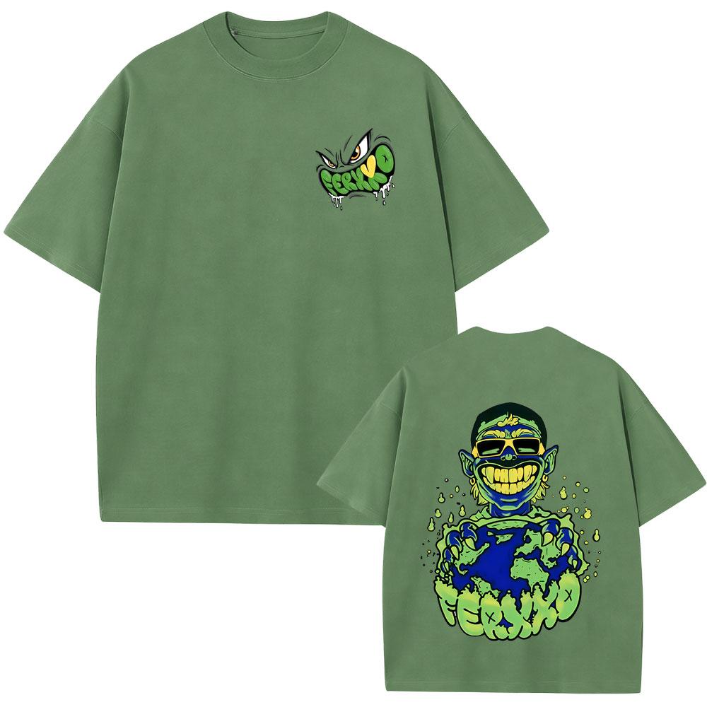 Feid Ferxxo Album SIXDO 2026 T Shirt Unisex Women Fashion Pop Music Tshirt Summer Casual Cotton Oversized Short Sleeve Streetwear