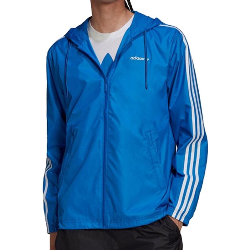 Adidas Jackets Men's Blue Hooded Moderate Other HC7131