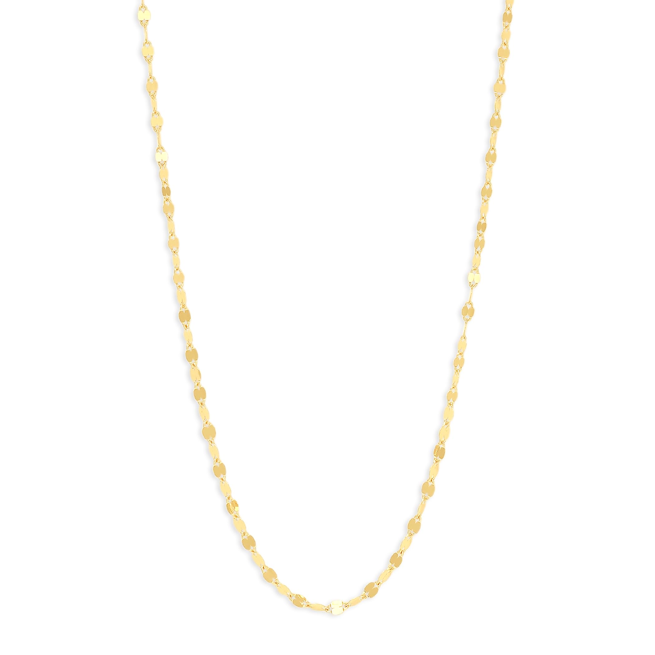 

Official Long Design Necklace K18 Yellow Gold [Ester] Women s (50cm) 0304-3499-0019-0000