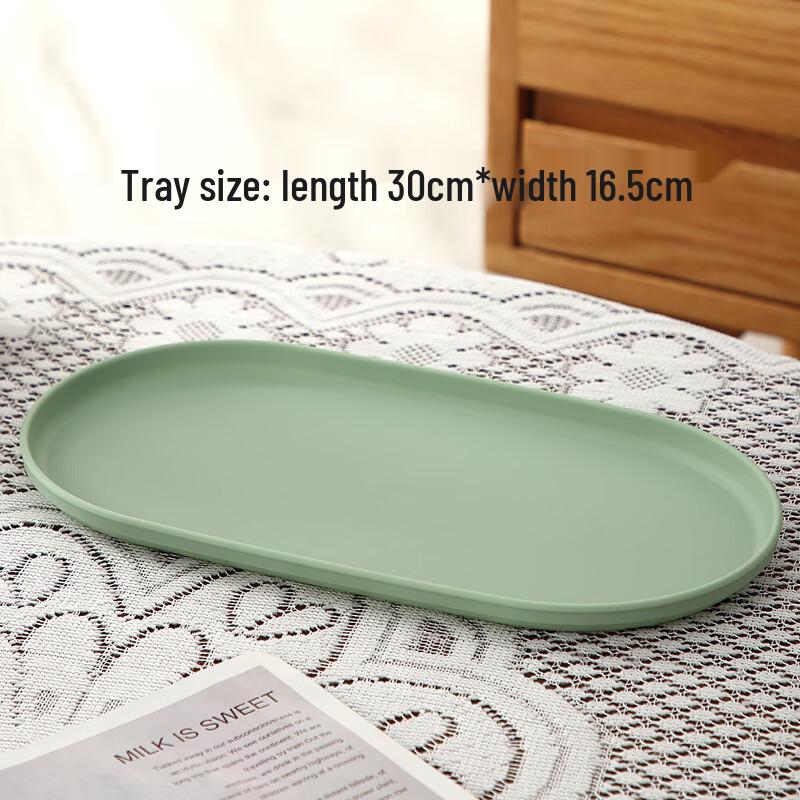 Yangge Oval Plastic Multi-purpose Storage Tray