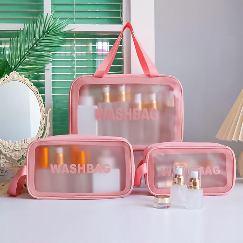 Changbaosen Travel Wash & Cosmetic Storage Bag Set