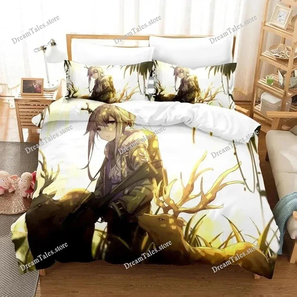 New Arknights Bedding Set Single Twin Full Queen King Size Bed Set Adult Kid Bedroom Duvet Cover Sets 3D Print Game Anime741