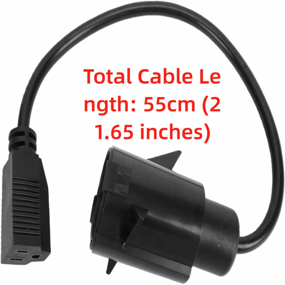 Stable Connection Golf Cart Charging Port Golf Cart Charger Adapter  For Club Car Precedent