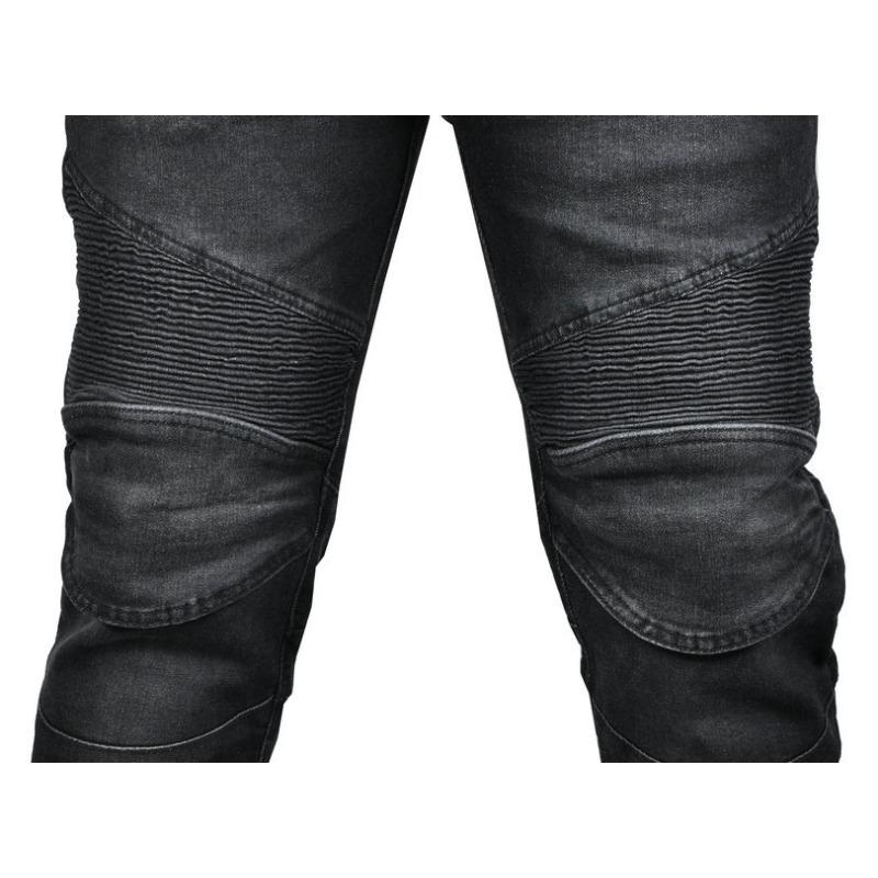 New product Locomotive racing casual loose jeans Off-road motorcycle riding jeans with cover, silicone