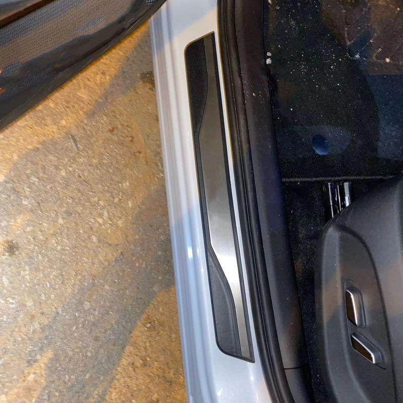 For Honda WR-V WRV 2018 - - 2026 Auto Parts Door Sill Cover Kick Scuff Plate Protector Guard Pedal Car Accessories