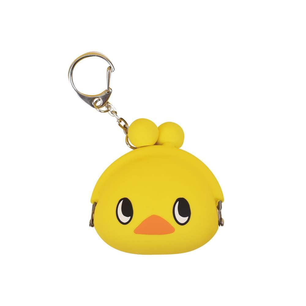 Design POCHI BABY Chick Coin and Pouch for Nissin Chicken Ramen Character P+G Purse, Keychain, Kids, PG-48101