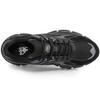 Kappa Fabric Synthetic Leather Functional Retro Casual Shock Absorption Non-Slip Wear-Resistant Low-Top Dad Shoes Unisex Sneaker Black K0CY5MC16D-990