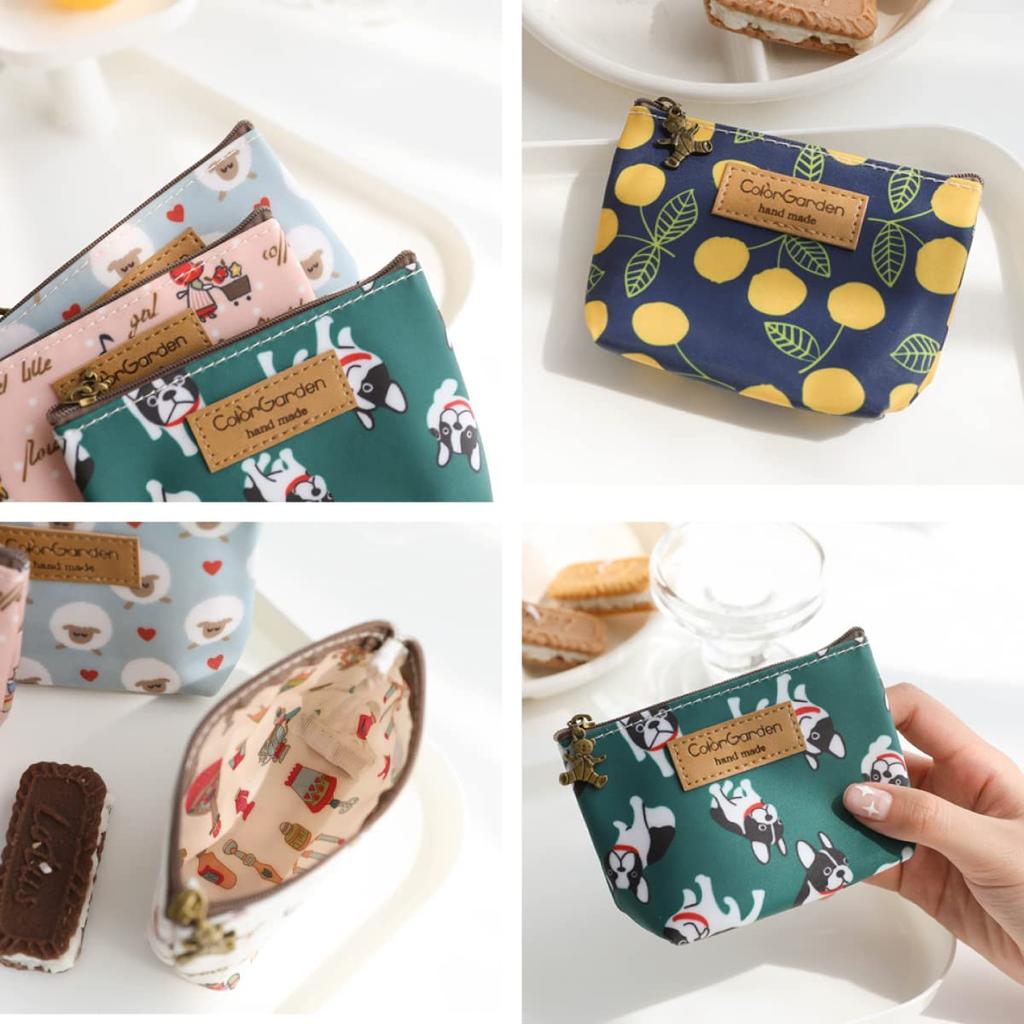 Lightweight Pouch with Perfect for Small Small Cosmetic Stylish Makeup Perfect As a Gift Dog Small, Gusset, Items, Pouch, Bag-in-bag, Pouch, (Kotobuki