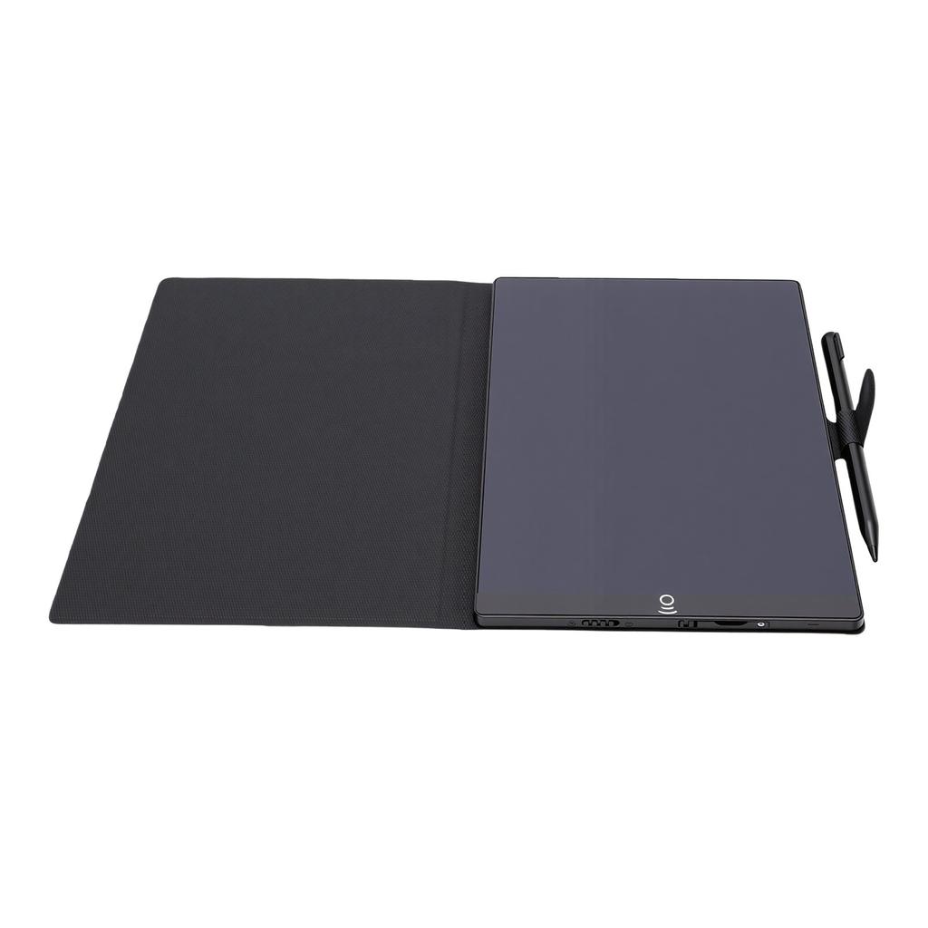 9.5 Inch LCD Writing Tablet with Pen Leather Case Stand Erasable Digital Notepad for Drawing Note Taking Planning