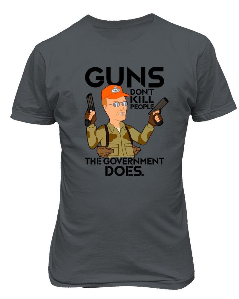 Guns Dont Kill People The Govermnment Does Funny Unisex TShirt Unisex T-Shirt S