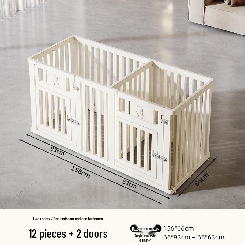 Little Tiger Tagor Minimalist Indoor Pet Fence: 75CM Isolation Barrier for Medium and Small Dogs