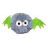 Holiday Gift for Men Halloween Bat Plush Keychain, Cute Devil Furry Pendant Funny Bag Decoration Keys, Vintage Silver Alloy Key Ring, Spooky
