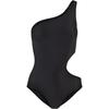 Urban Classics Womens/Ladies Cut Out Asymmetric One Piece Swimsuit