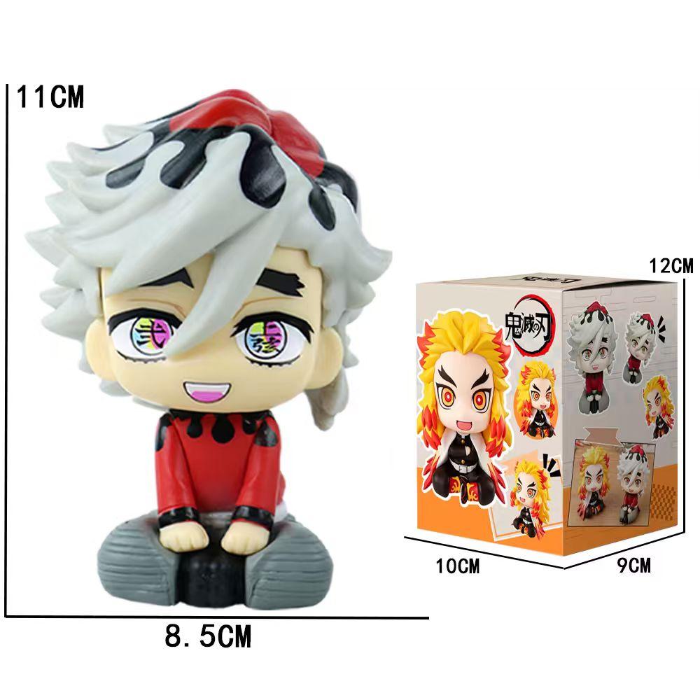 Anime Demon Slayer Kimetsu No Yaiba Figurine Tomioka Giyuu Kochou Shinobu Action Figures PVC Model Statue Collection Toys Gifts