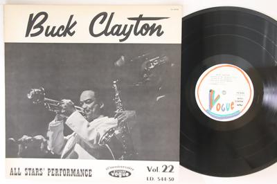 LP Record BUCK CLAYTON  All Stars Performance YX4034 DISQUES VOGUE Japan Jazz Used