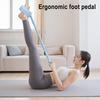 6-Buizen Pedaal Enkeltrekker Weerstandsband met Teller Handvat Elastisch Yoga Sit-up Trek Touw Mannen Vrouwen Pedaal Spanner Oefening Apparaat