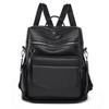 Spring Large-capacity Retro Casual Backpack Color-blocking Backpack