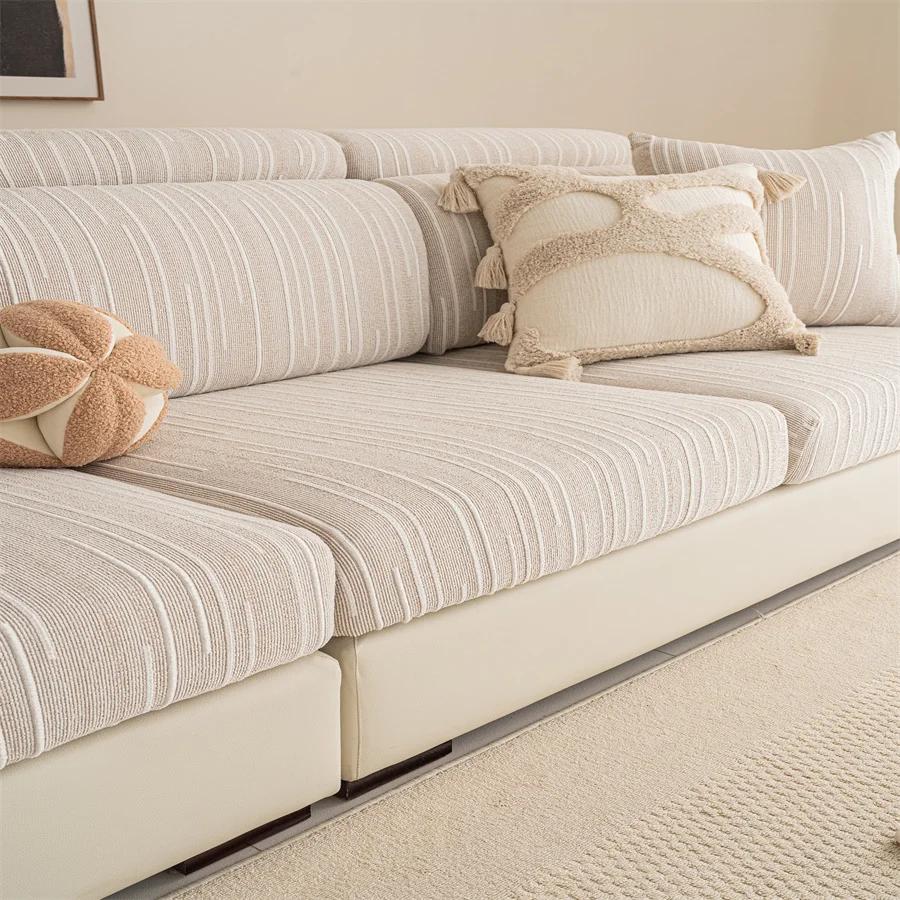 

Four Seasons Universal Sofa Cover All-Inclusive Universal Cover 2025 New Stretch Lazy Cushion Cover Anti-Cat Scratch Sofa Plus Size (M)-1pc