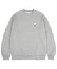 GRAVER [Unisex] White Dot Board Sweatshirt_Gray