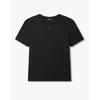 Men S Ribbed Lounge T ShirT Henry  0816134011 