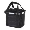 Bicycle Front Basket,Bike Small Pet Dog Carry Pouch,2in1 Detachable MTB Cycling Handlebar Tube Hanging Fold Baggage Bag 5KG Load