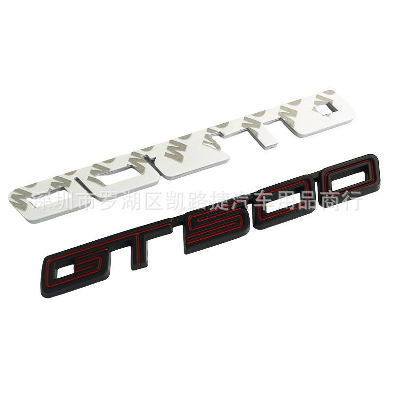 Suitable for New Mustang Modified GT500 Fender Side Mark Mustang Shelby GT500 Tail Mark