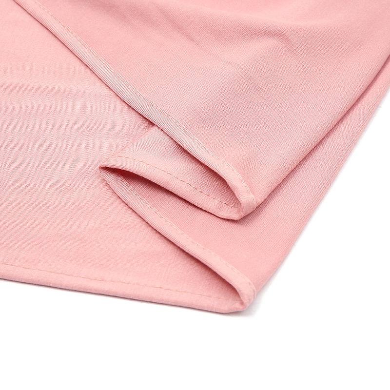 175*80Cm Big Size Modal Cotton Jersey Hijab Scarf Long Muslim Shawl Plain Soft Turban Headscarf Wraps For Women Islamic Headband