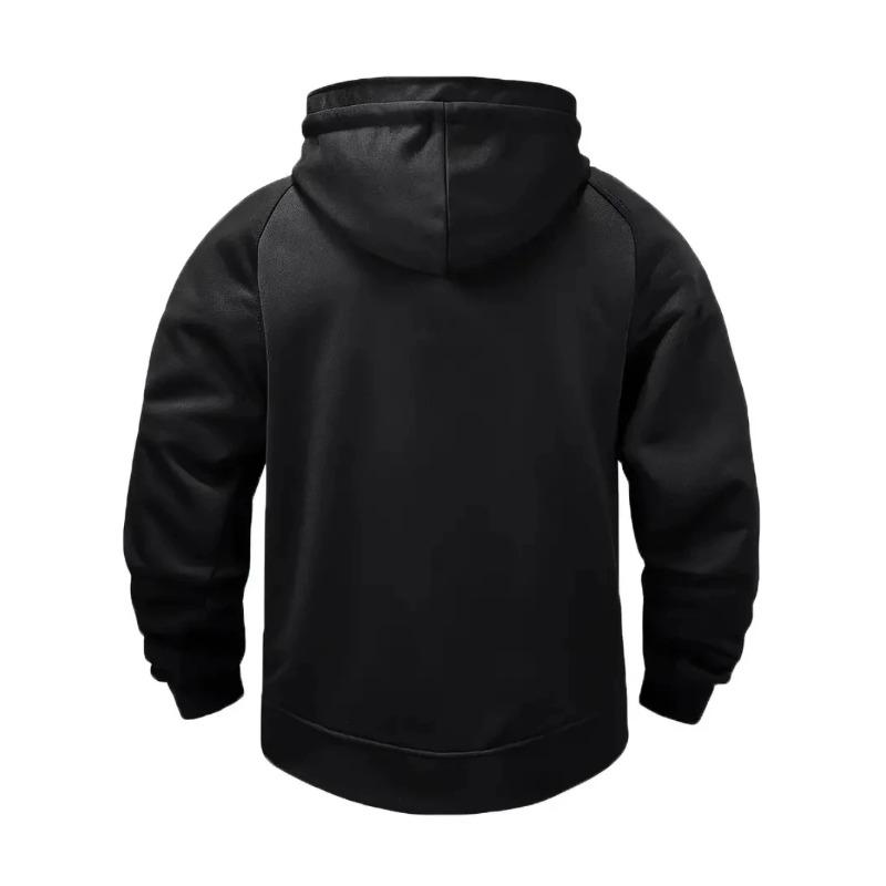 Gifts Men'S Hoodie Solid Color Hoodie Youth Sports Multi Pocket Sweater