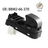 BBM2-66-370 5 Pins BBM266370 Front Right Passenger Single Power Single Window Switch Compatible with Mazda 3 Hatchback 2009-2011(1 pc)