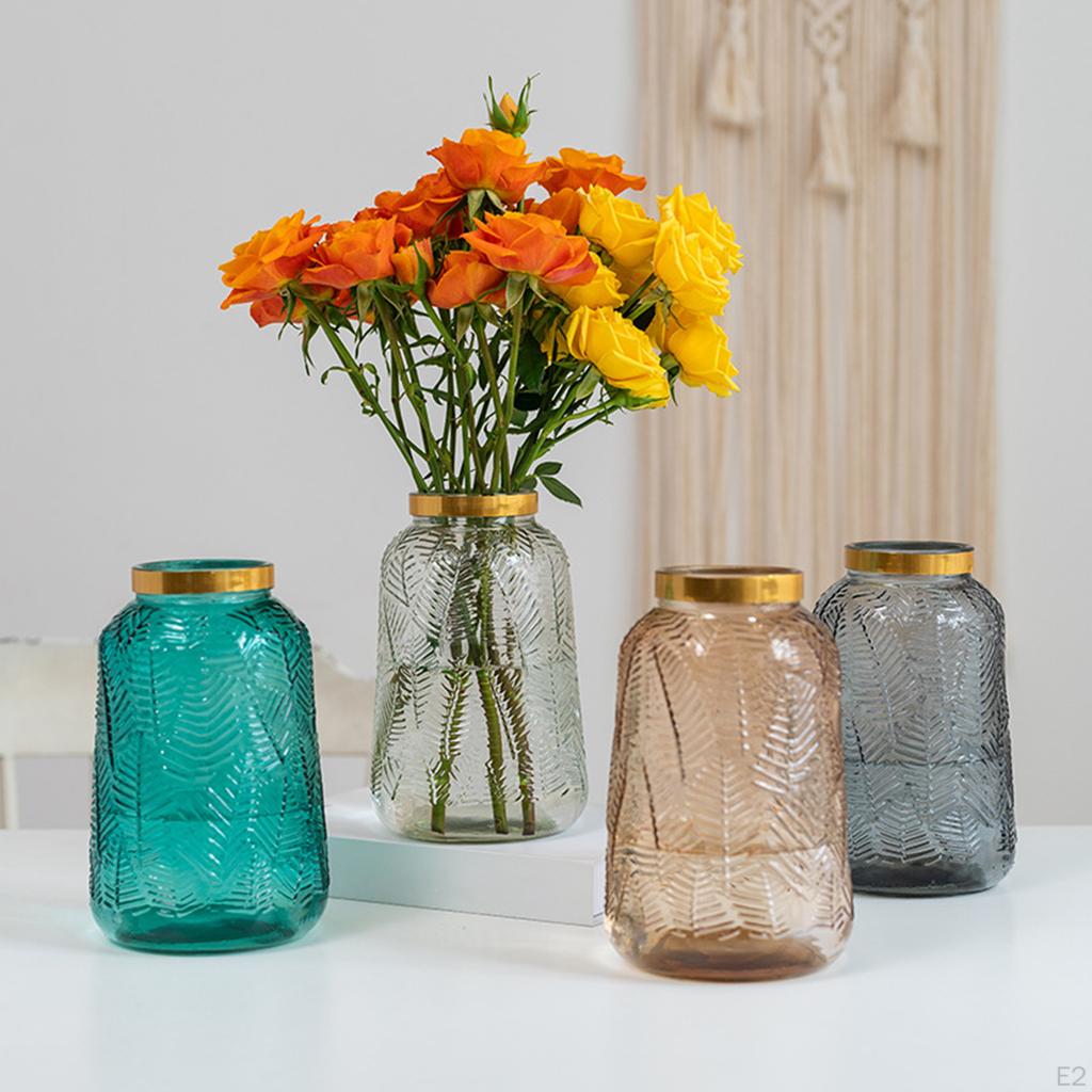 Vase Decorative Dried Arrangement Home Centrepiece Wedding Decoration Housewarming Gift