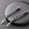Wasser Diamant Gerader Clip Modisch und Vielseitig Temperament Seitenpony Clip Leichter Luxus Hochwertige Haarspange Haaraccessoire