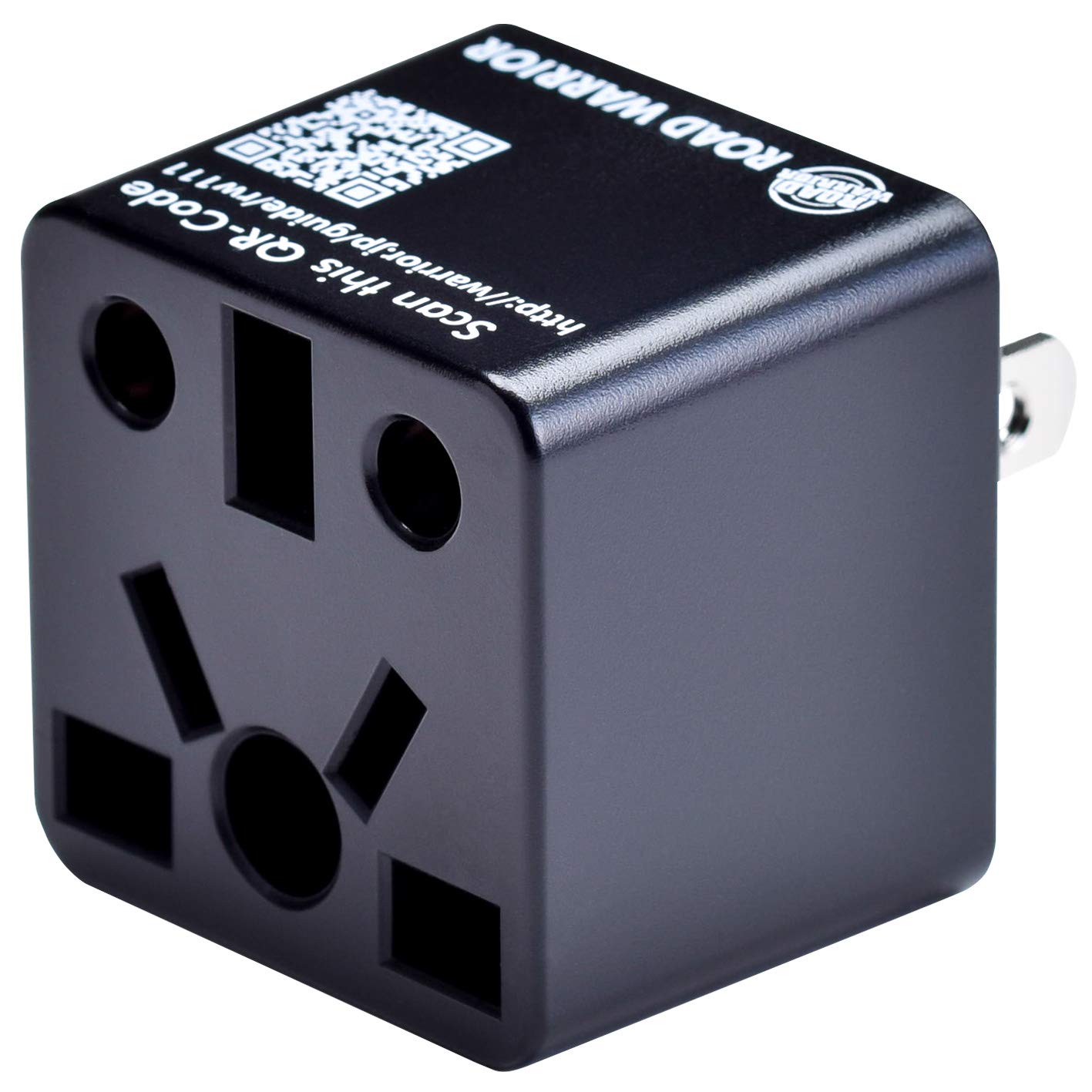 

Штекер ROAD WARRIOR для Японії Перехідний адаптер типу A BF C SE O O2 B3 CB Штекер Сумісний із PSE Сертифікований продукт Чорний RWG111BK Ren!кон