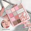 ErshiQi Earth Tone All-in-One Palette: Shimmer, Matte, Highlight, Blush & Eyeshadow.