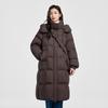 Qianrengang Liu Tao Style Women's Puffy Mid-Length Down Jacket
