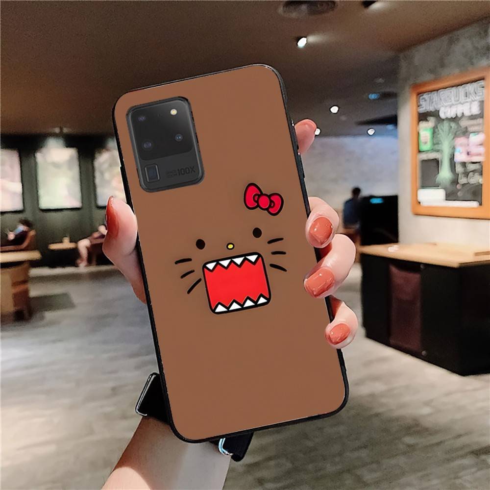 

Domo Kun Phone Case For Samsung S 24 fe 25 Ultra plus 20 lite 21 30 22 23 24 22 Ultra 5G Fundas Samsung S24 Plus