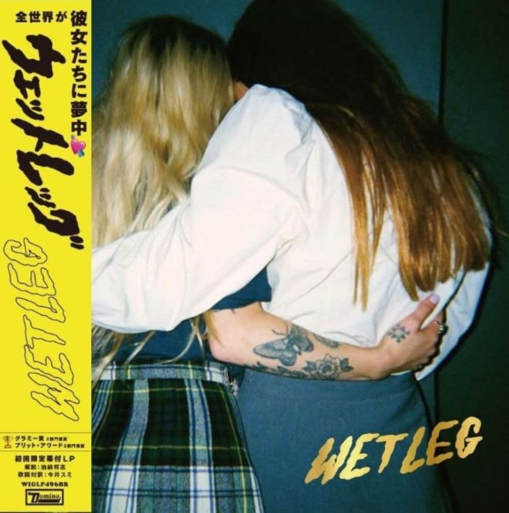 

LP Record WET LEG - Wet Leg (with Japanese obi) WIGLP496BR Domino 2025 Non Japan Rock