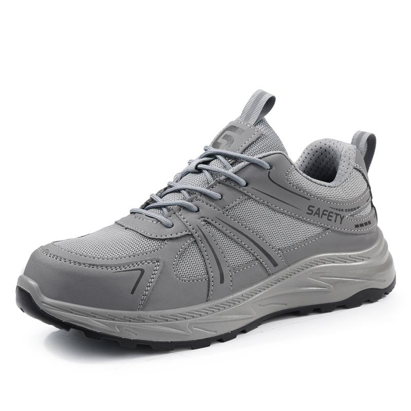 Men Sneakers Fashion Mens Labor Protection Shoes Construction Industry Work Safety Boots Steel Toe Cap Male Footwear