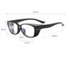 Large square Frame Goggles Anti Blue Light Glasses Men Women Car Night Driving Sunglasses Sand-proof UV  Eyewear