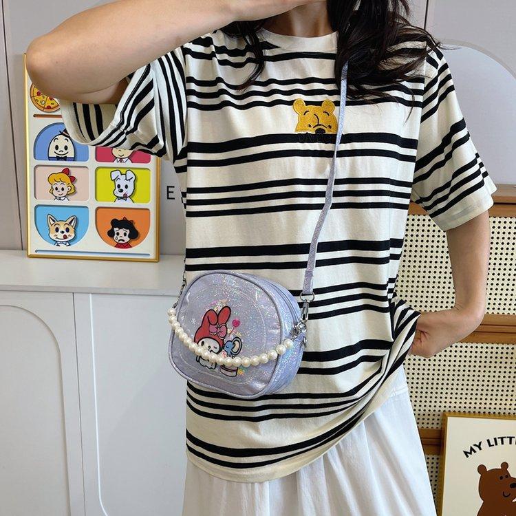 Fashion Children's Bag, Little Girl Out Trendy Accessories Bag, Change Bag, Cute Cartoon Beaded Handbag, Messenger Bag