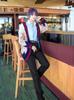 Koi to Miku Homura Cosplay Male Koi Miku Cosplay Knit Cardigan Popular Game Costume Size [NOKIJP] Cosplay, Costume, Protagonist, Protagonist, Set,