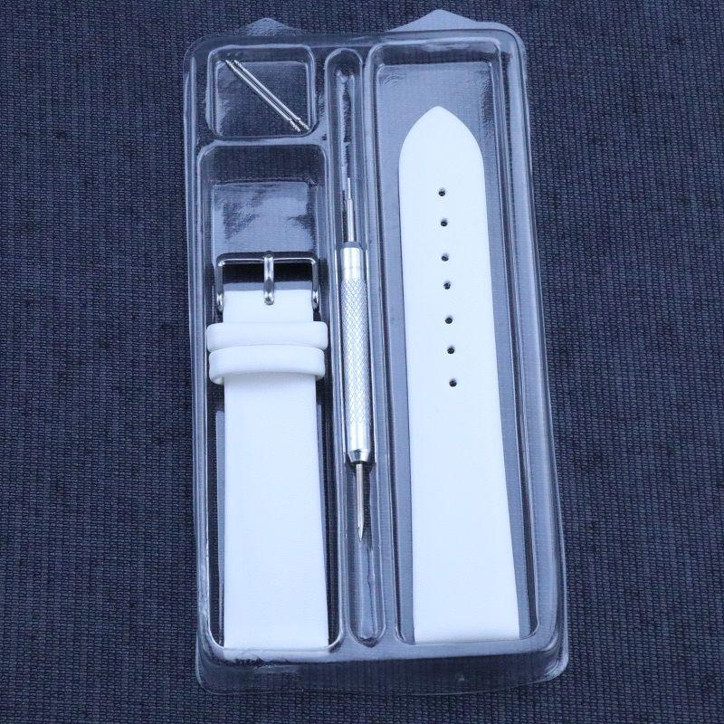 Boxed Waterproof Genuine Leather Watch Strap with Palm Print (Sizes 8-24 Mm)