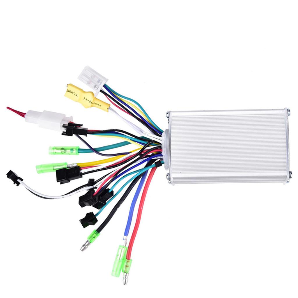 36V 48V 350W Bezkartáčový regulátor motoru s LCD panelem pro elektrické kolo/skútr