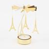 Gol2026 Christmas Tree Snowman Santa Birthday Angel Fairy Spinning Rotating Carousel Candle Holder Tealight Drop Shipping