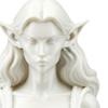3D-gedruckte Zauberin Figur Schnitzerei Elfenohren Frauen Statue Skulptur Heim Büro Bücherregal Schreibtisch Dekoration Ornament