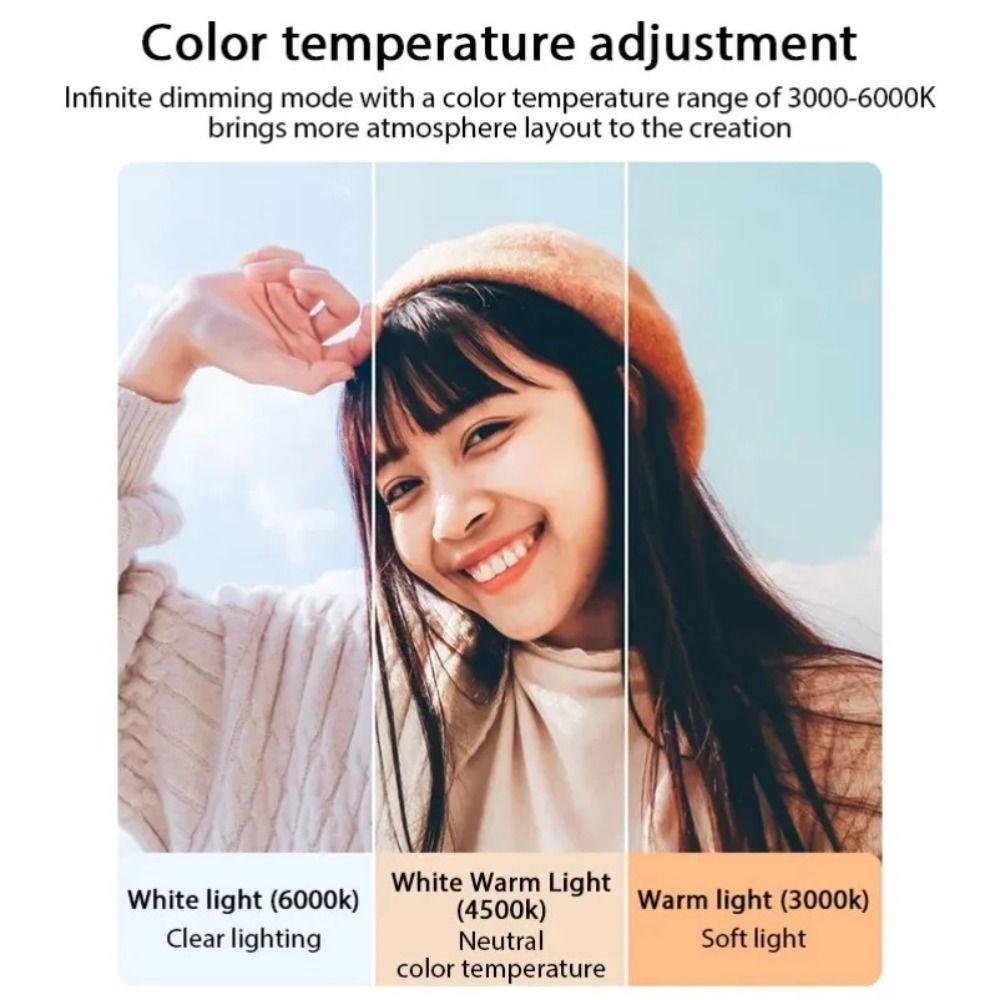 Dimmable Video Light Panel 3000K-6000K Photo Studio Lamp NEW LED Photography Light  Video Shooting