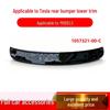 Tesla Model S Rear Bumper Lower Trim Glossy Accessory 1057321-00-C