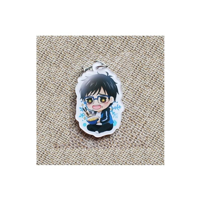 Yuri On Ice Acrylic Keychain With Doublesided Printing For Key Holder And Bag Decoration