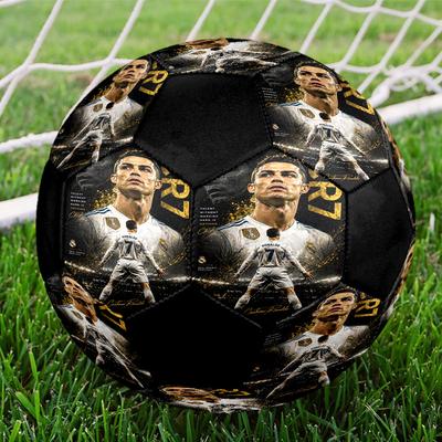 Size 5 Printed Football Resistant Outdoor Training Soccer Ball