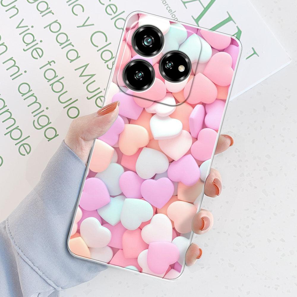 For ZTE Axon 60 4G Case Back Cover For ZTE Blade V60 4G Funda Shockproof Clear Soft Silicone Phone Case for ZTE Blade V40S Coque