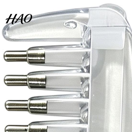 Roller Ball Scalp Massager 1/2Pcs Oil Applicator Comb with Ball, Minoxidil for Nourishing Hair Growth, Massage Dust Cover Professional Tool